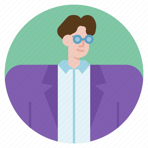 Businessman, man, avatar, glasses, professional icon - Download on Iconfinder