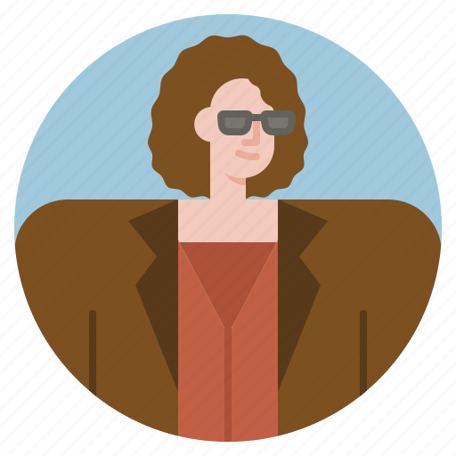 Businesswoman, woman, avatar, glasses, suit icon - Download on Iconfinder