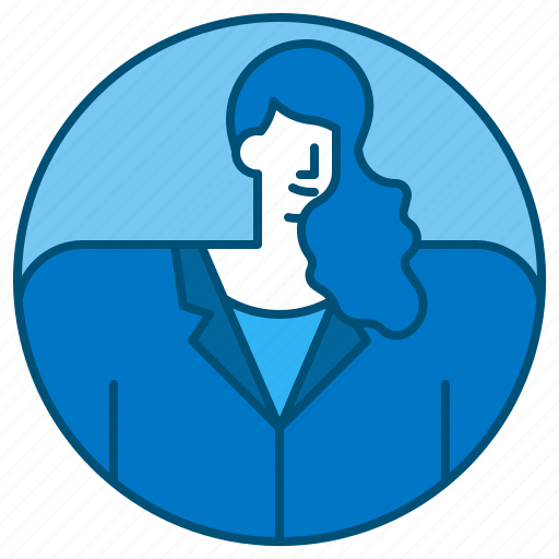 Businesswoman, woman, avatar, employee, business icon - Download on Iconfinder