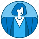 businesswoman, woman, avatar, employee, suit