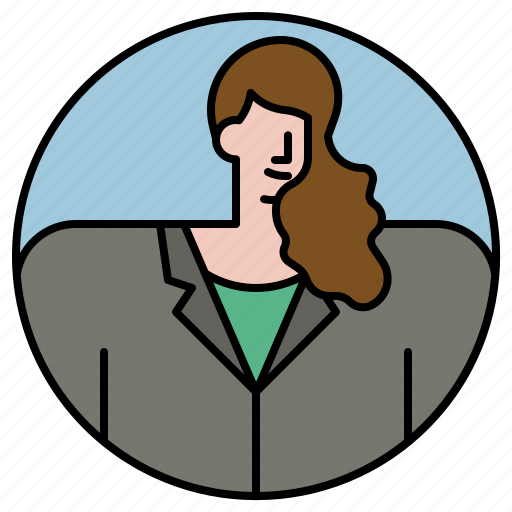 Businesswoman, woman, avatar, employee, business icon - Download on Iconfinder