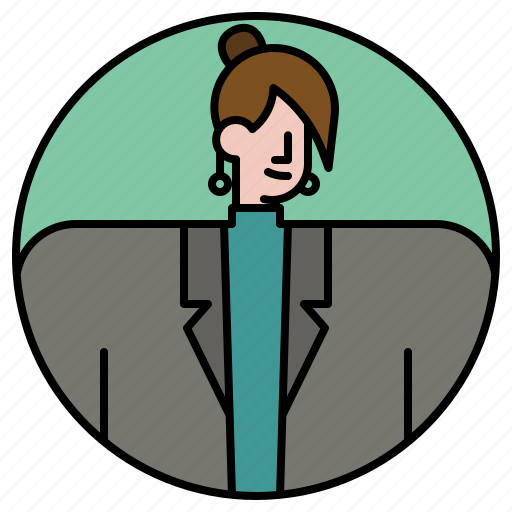Businesswoman, woman, avatar, office, manager icon - Download on Iconfinder
