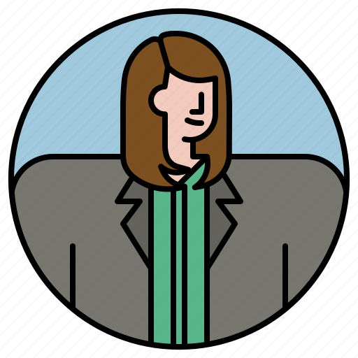 Businesswoman, woman, avatar, suit, office icon - Download on Iconfinder