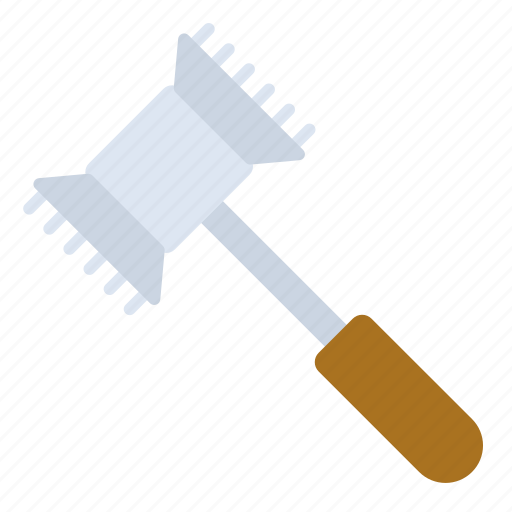 Tenderizer, meat, grill, hammer, stake, tool, tool kitchen icon - Download on Iconfinder