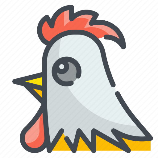 Animal, chicken, farm, hen, meat, turkey, wildlife icon - Download on Iconfinder