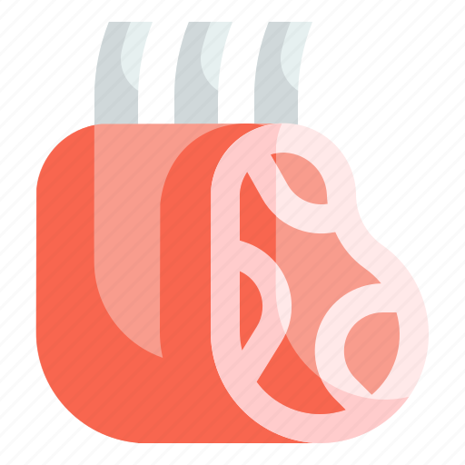 Beef, chop, food, grill, lamb, meat icon - Download on Iconfinder
