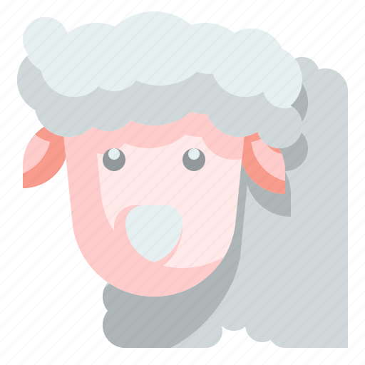 Animal, farm, lamb, mammal, meat, sheep, wool icon - Download on Iconfinder