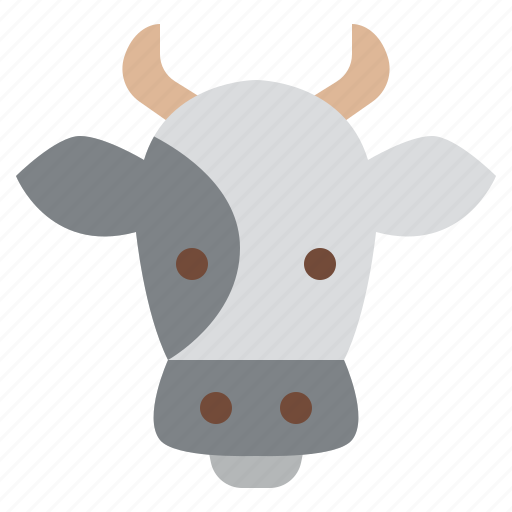 Cow, head, meat, butcher, shop, animal icon - Download on Iconfinder