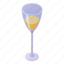 cartoon, champagne, christmas, glass, isometric, party, silhouette