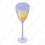 cartoon, champagne, christmas, glass, isometric, party, silhouette 