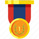 award, badge, medal, reward, ribbon, success, winner