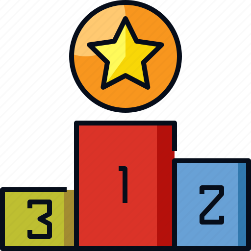 Badge, medal, prize, rank, ranking, star, winner icon - Download on Iconfinder