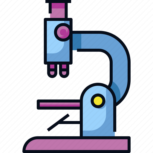 Education, experiment, lab, laboratory, microscope, science icon - Download on Iconfinder