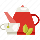 drinking, drinking tea, free time, hobby, refreshment time, tea, teapot