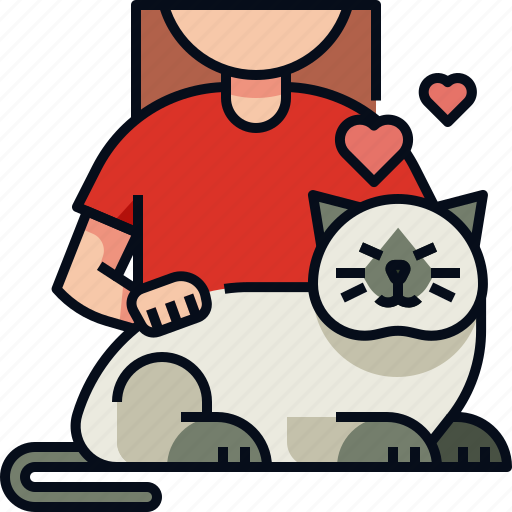 Animal, cat, cute, free time, love, pets, playing with pets icon - Download on Iconfinder