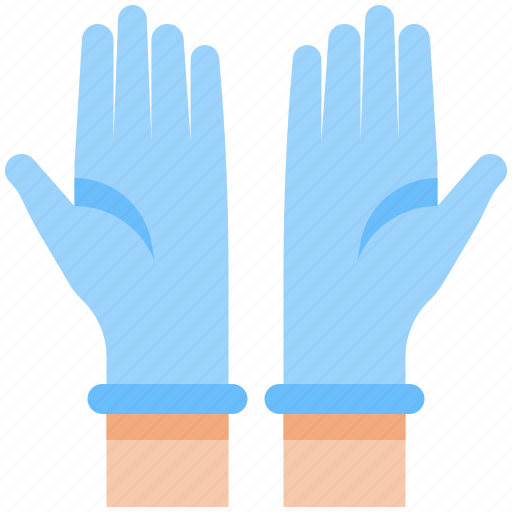 Gloves, handscoon, hospital, hygiene, medical, medical gloves, protection icon - Download on Iconfinder