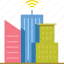 city, connection, internet of things, iot, smart, smart building, smart city