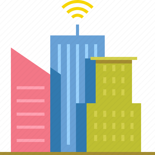 City, connection, internet of things, iot, smart, smart building, smart city icon - Download on Iconfinder