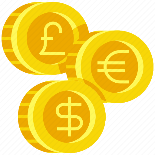 Coin, currency, dollar, euro, finance, money, pound icon - Download on Iconfinder