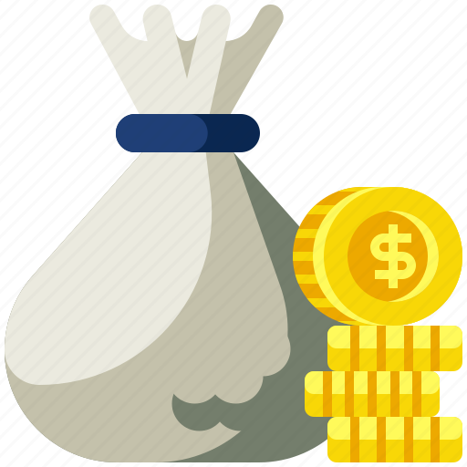 Cash, coin, dollar, finance, money bag, money sack, wealth icon - Download on Iconfinder