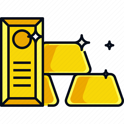 Business, finance, gold, gold bar, golden, investment, money icon - Download on Iconfinder
