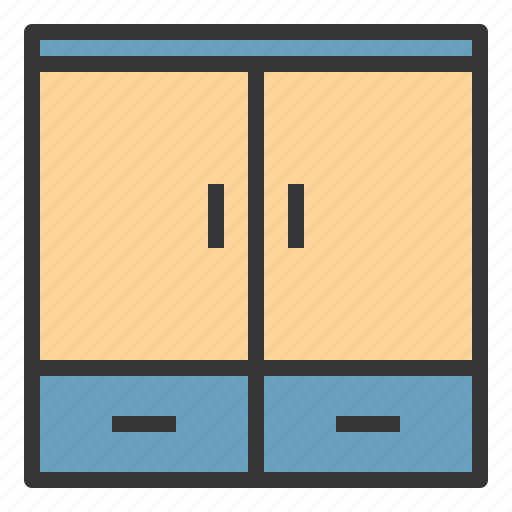 Cabinet, closet, cupboard, furniture, household, interior icon - Download on Iconfinder