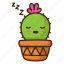 cactus, emoji 