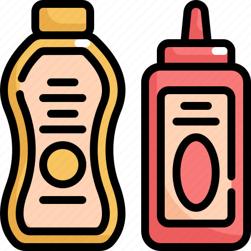 Bottle, cafe, food, mustard, restaurant, sauce, shop icon - Download on Iconfinder