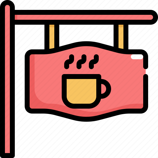 Cafe, coffee, restaurant, shop, sign, store icon - Download on Iconfinder