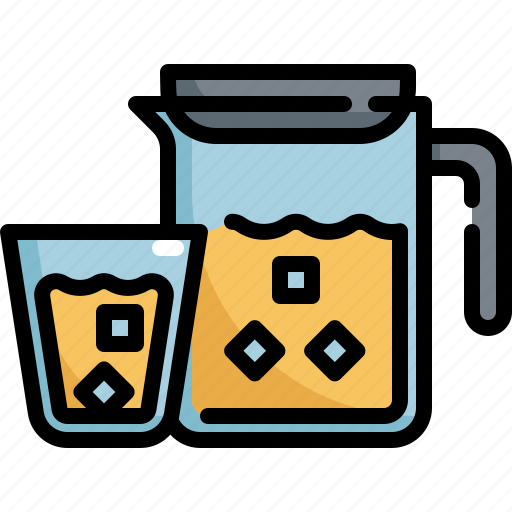Beverage, cafe, drink, glass, jar, mug, water icon - Download on Iconfinder