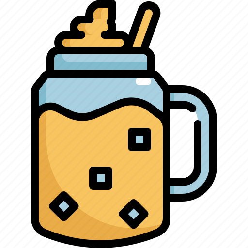 Beverage, cafe, coffee, drink, milk, restaurant, shop icon - Download on Iconfinder