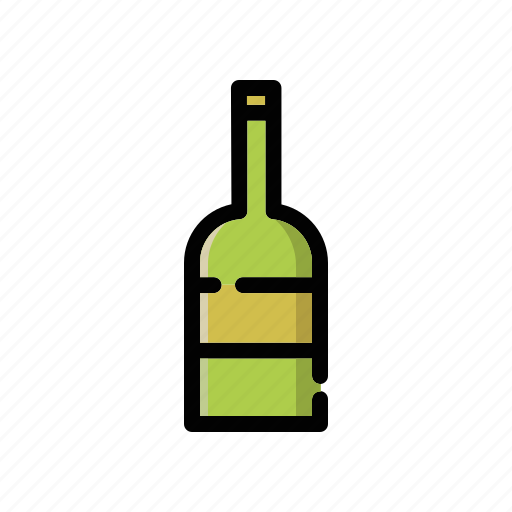 Alcohol, bottle, cafe, drink, item, wine icon - Download on Iconfinder