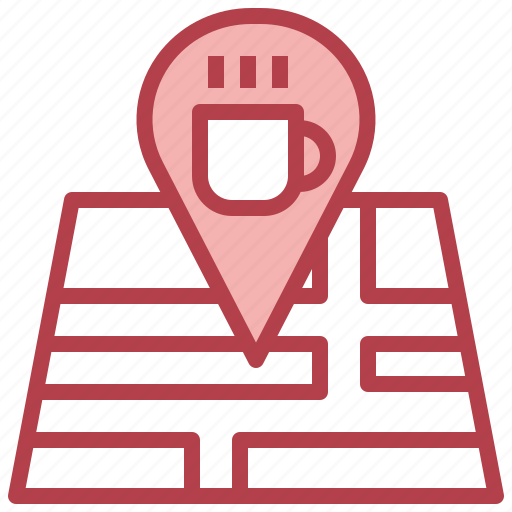 Map, location, street, maps, and, flags icon - Download on Iconfinder