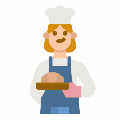 Chef, baker, bakery, cook, cake icon - Download on Iconfinder