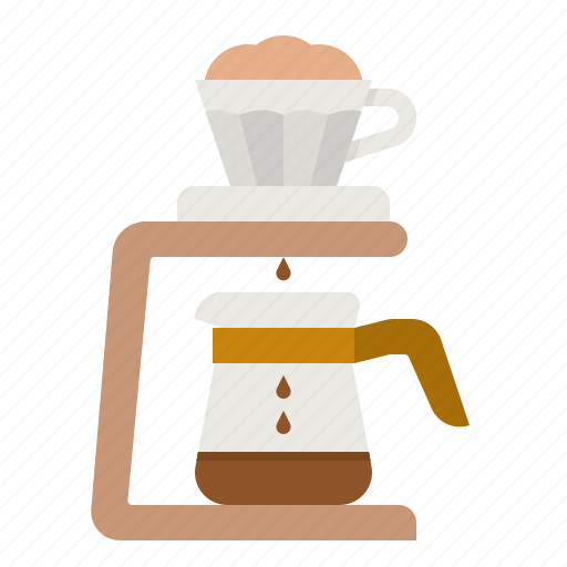 Drip, coffee, glass, beverage, maker icon - Download on Iconfinder