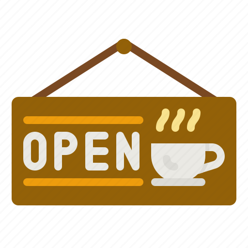 Open, shop, sign, opening, hours icon - Download on Iconfinder