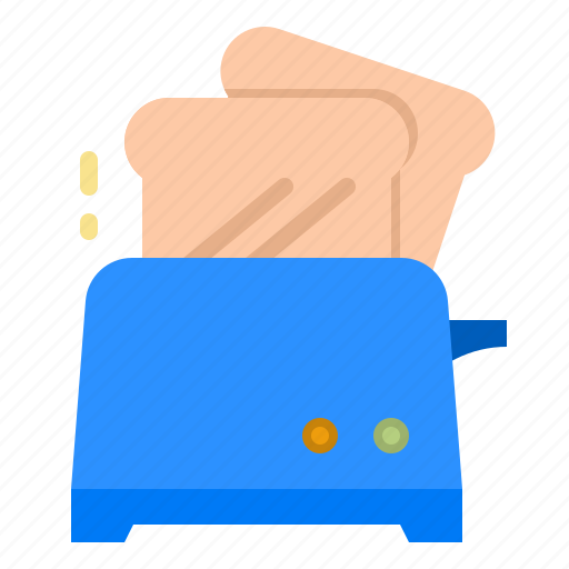 Toaster, toast, breakfast, cooking, food icon - Download on Iconfinder
