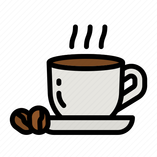 Coffee, hot, beverage, cup, drink icon - Download on Iconfinder