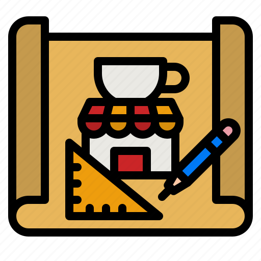 Design, sketch, draft, cafe, coffee icon - Download on Iconfinder