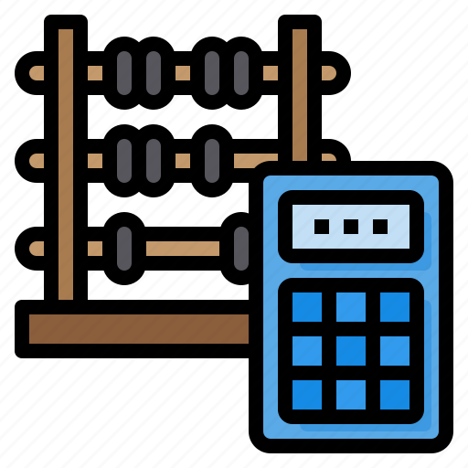Calculating, education, maths, calculator, abacus icon - Download on Iconfinder
