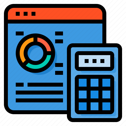 Graph, web, accounting, calculator, analytics icon - Download on Iconfinder