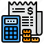 payment, calculation, money, calculator, bill 