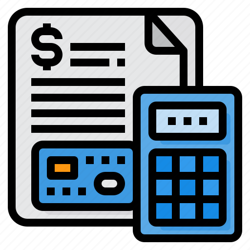 Calculate, budget, calculator, credit, payment, card icon - Download on Iconfinder