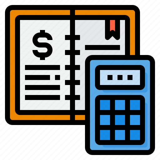 Ledger, profit, money, calculator, book icon - Download on Iconfinder
