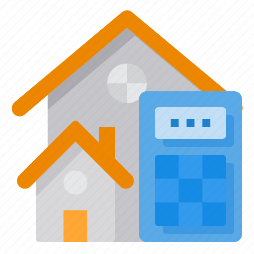 Home, real, calculator, building, calculate, estate icon - Download on Iconfinder