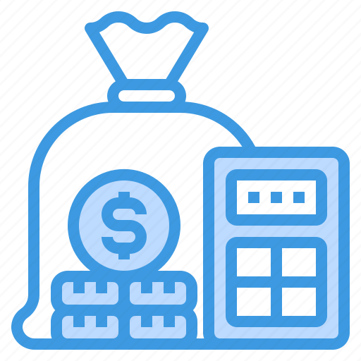 Bag, cost, money, calculator, budget, finance icon - Download on Iconfinder