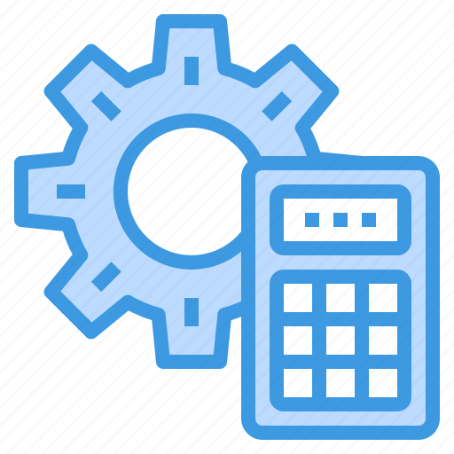 Maths, calculator, setting, calculate, gear icon - Download on Iconfinder