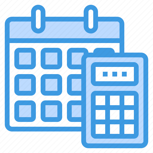 Date, calculator, payroll, calendar, time icon - Download on Iconfinder