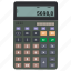 accounting, business, calculate, calculation, calculator, device, math 