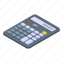 abstract, business, calculator, cartoon, computer, isometric, money